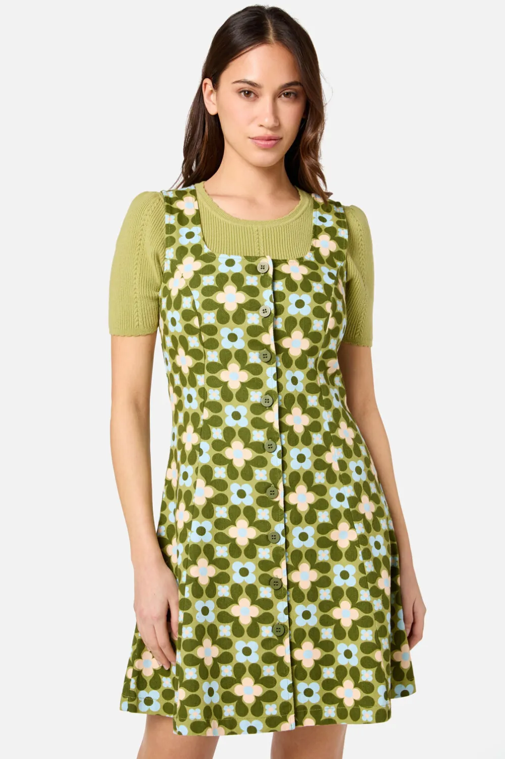 Ginny 60's Mini Pinafore Best