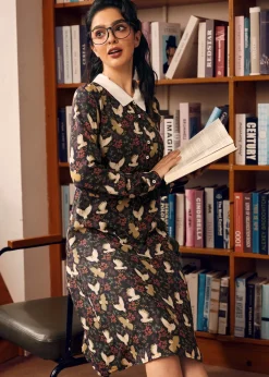 BTC Gourd-eous Midi Dress Moon Gazer Discount