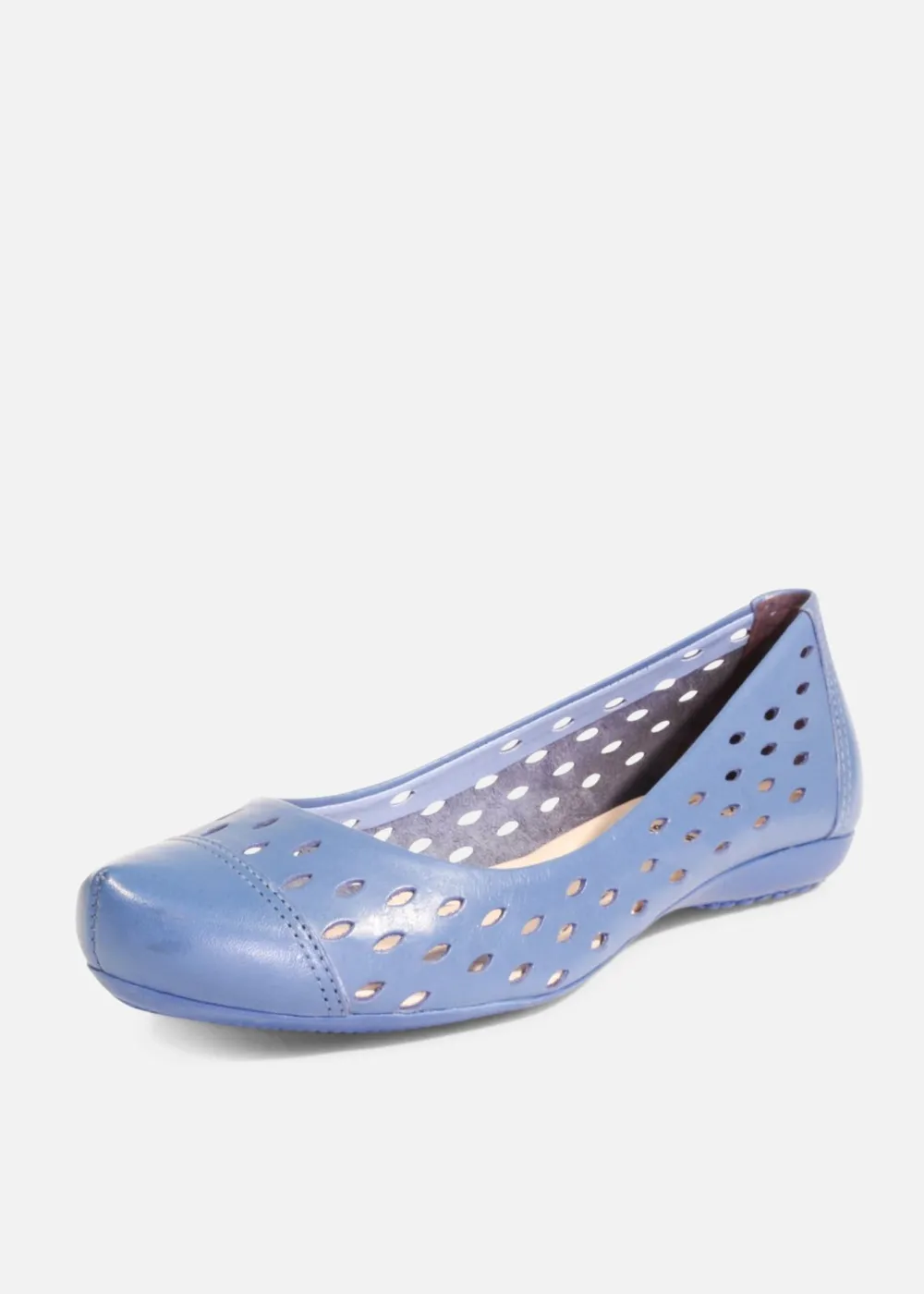 Grand Leather Comfort Flats Hot