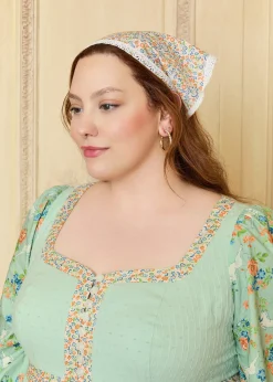 GUNNE SAX for ModCloth Hayley Handkerchief Headpiece Enchanting Blooms New