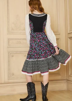 ModCloth x Gunne Sax GUNNE SAX for ModCloth Madilyn Midi Dress Enchanting Bloom