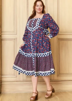 GUNNE SAX for ModCloth Veronica Midi Dress Circe's Crown Online