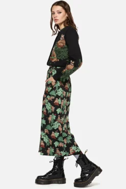 Haus Of Raccon Print Skirt Clearance