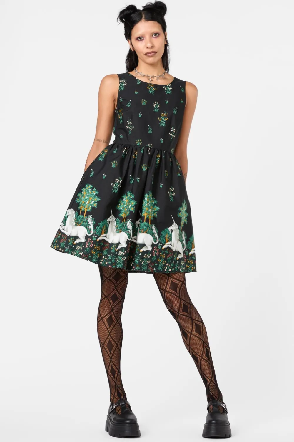 Heraldry Border Dress Sale