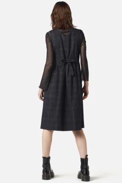 Dangerfield US High Society Tartan Pinny Dress Clearance