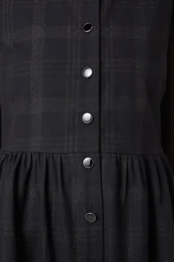 Dangerfield US High Society Tartan Pinny Dress Clearance