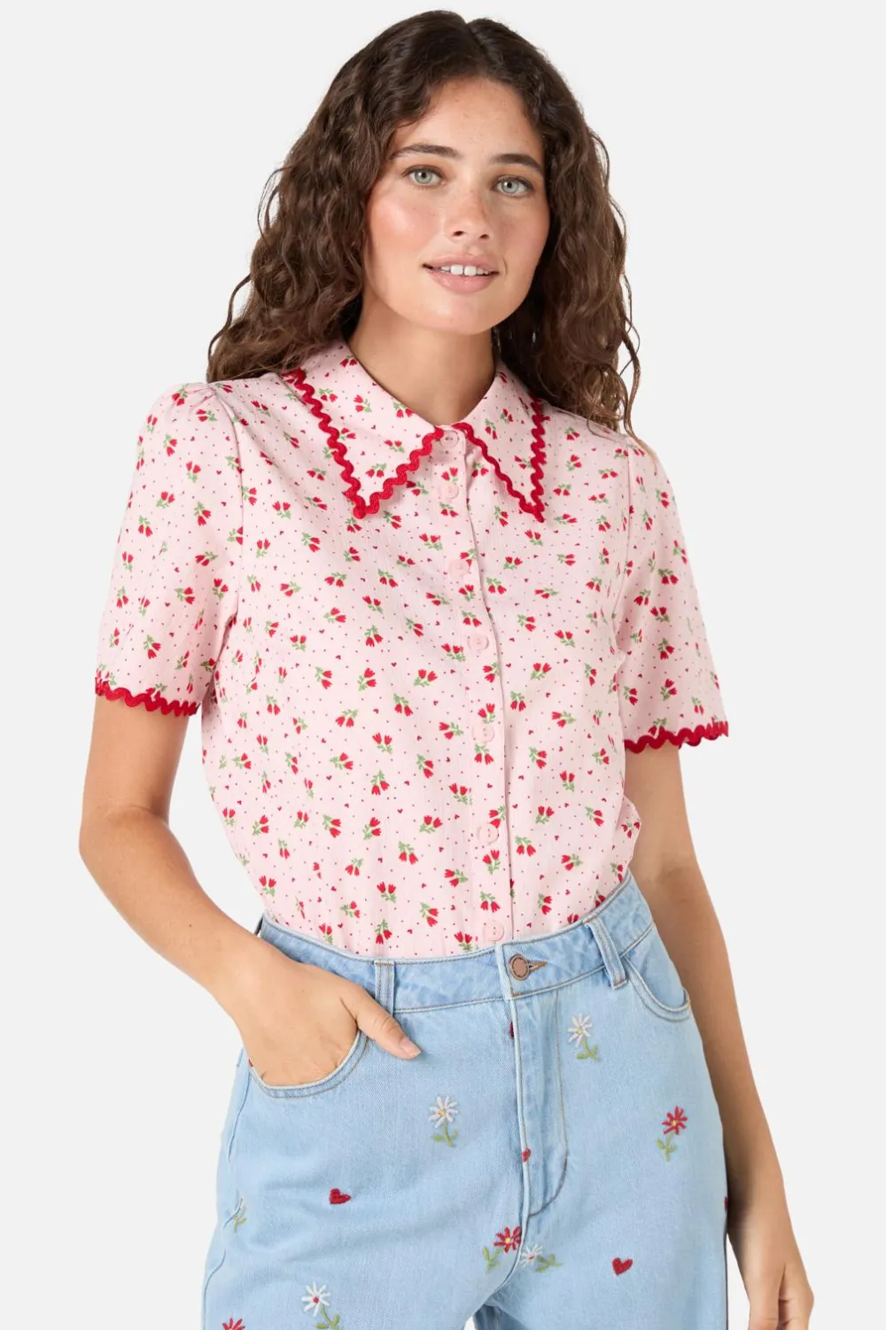 Holly Short Sleeve Blouse