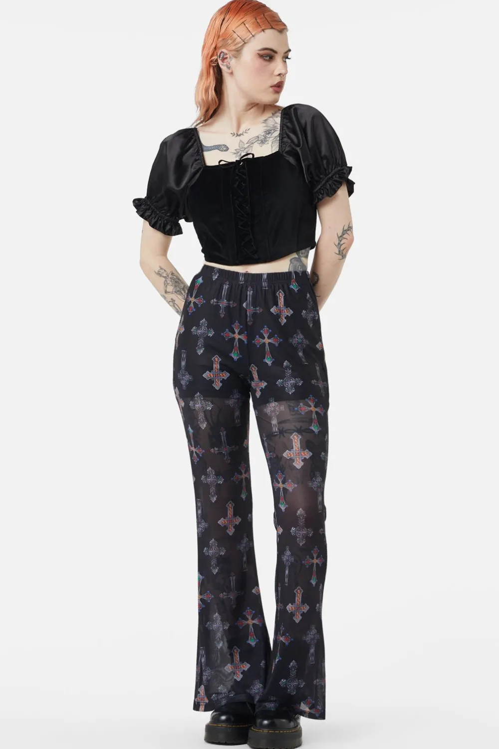 Hope Had Died Mesh Pants Discount