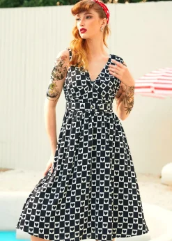 Hopeless Romantic Fit & Flare Dress Queen of Hearts Sale