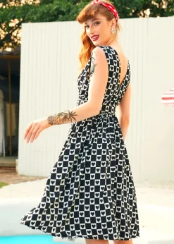 Hopeless Romantic Fit & Flare Dress Queen of Hearts Sale