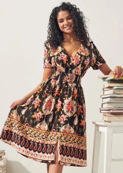 Inspired Anytime Dress Twilight Vine