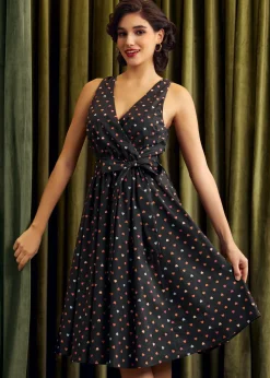 Instant Energy Faux-Wrap Dress Rainbow Love Online