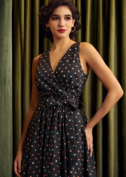 Instant Energy Faux-Wrap Dress Rainbow Love Online