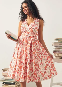 Instant Energy Faux-Wrap Dress Horsing Around