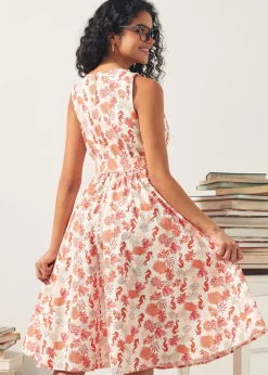 Instant Energy Faux-Wrap Dress Horsing Around