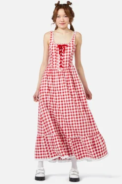 Jam Gingham Corset Dress Best