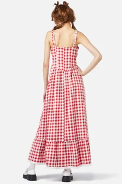 Jam Gingham Corset Dress Best