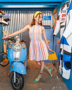 JAWS 50th Anniversary Sheer Crew Sock New