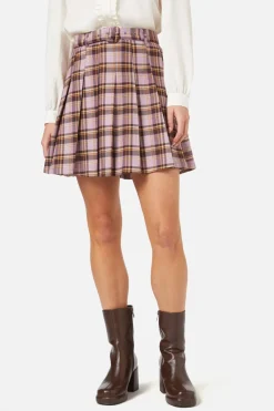 Dangerfield US Jeannie Check Mini Skirt Discount