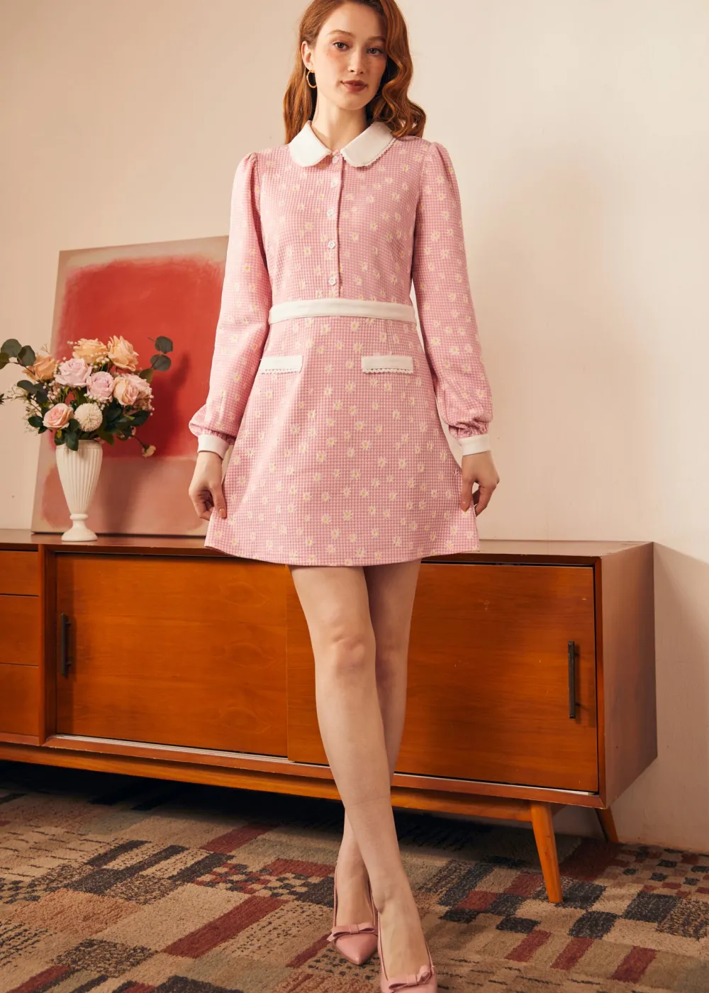 Joyful Journey Dress Petal Gleam Outlet