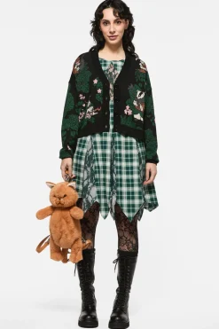 Keeper Of The Woods Graphic Knit Cardigan