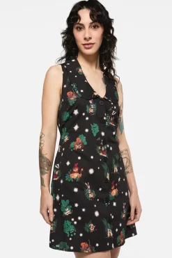 Keeper Of The Woods Print Pinafore Sale