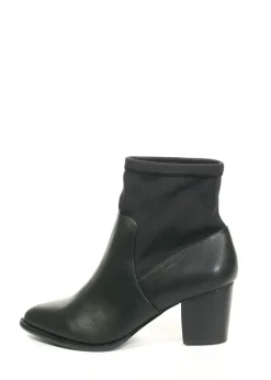 Kingston Leather Booties BLACK