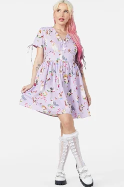 Dangerfield US Kitsch Kitty Print Dress