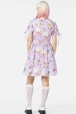 Dangerfield US Kitsch Kitty Print Dress