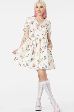 Dangerfield US Kitsch Kitty Print Dress