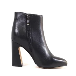 Konflict Leather Booties BLACK LEATHER Hot