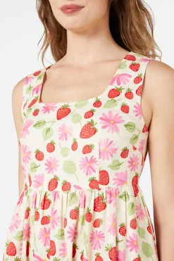La Fraise Midi Dress Clearance