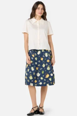 Lacey Collar Blouse Clearance