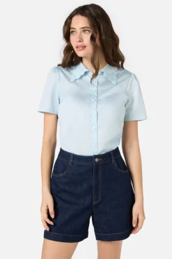 Lacey Collar Blouse Clearance