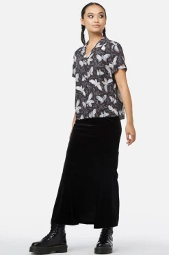 Larvae Print Blouse Best