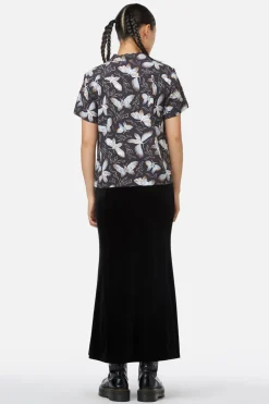 Larvae Print Blouse Best