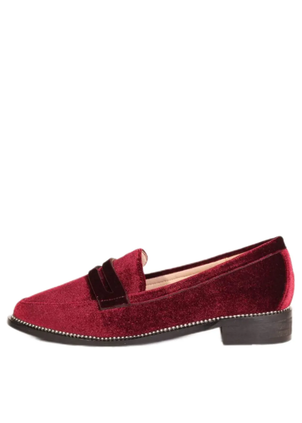 Lea Velvet Loafers Clearance