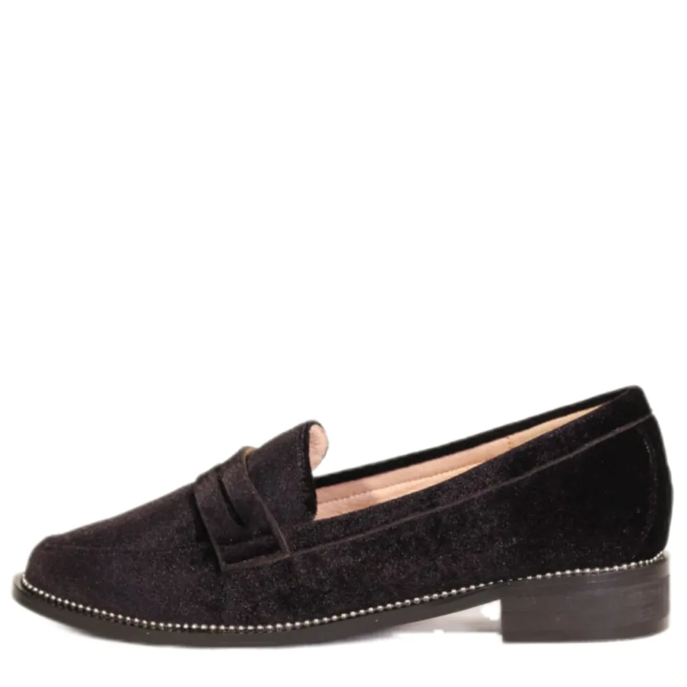 Lea Velvet Loafers Clearance