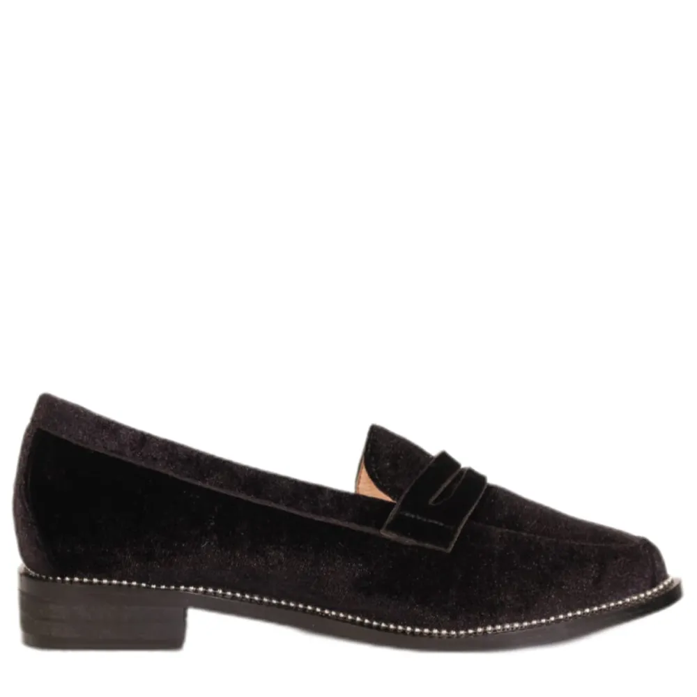 Lea Velvet Loafers Clearance