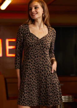 Leopard Hi-Low Empress Dress Wild Cat Online