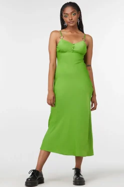 Lizzie Satin Bias Cut Dress Best