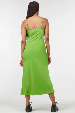 Lizzie Satin Bias Cut Dress Best