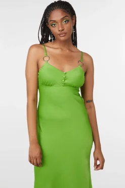 Lizzie Satin Bias Cut Dress Best