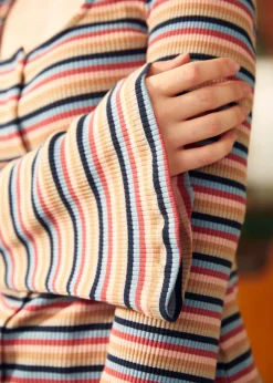 BTC Lost in Love Bell Sleeve Top Denim Dash Online