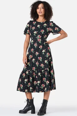 Lucia Floral Bow Dress Online