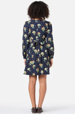 Lucia Floral Sleeved Dress Online