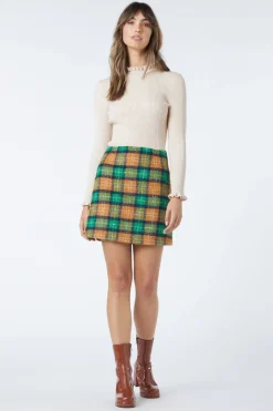 Maddison Check Skirt New