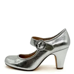 Madeline Metallic Mary Jane Heels Clearance