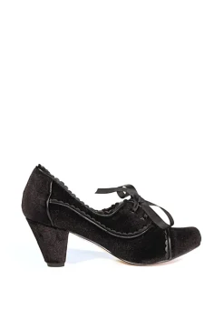 Madison Velvet Retro Heels