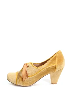 Madison Velvet Retro Heels